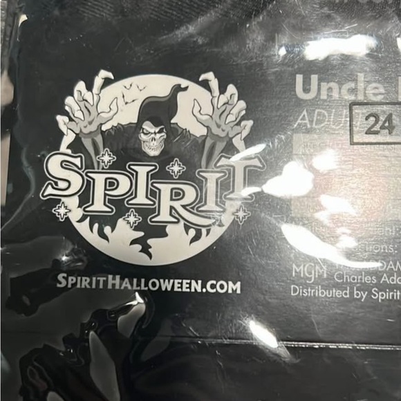 Spirit Uncle Fester Costume - Black - Picture 5 of 5